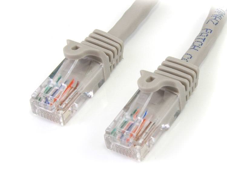 Startech Cable Ethernet 15m Utp Gris Cat5e Rj45 Pa